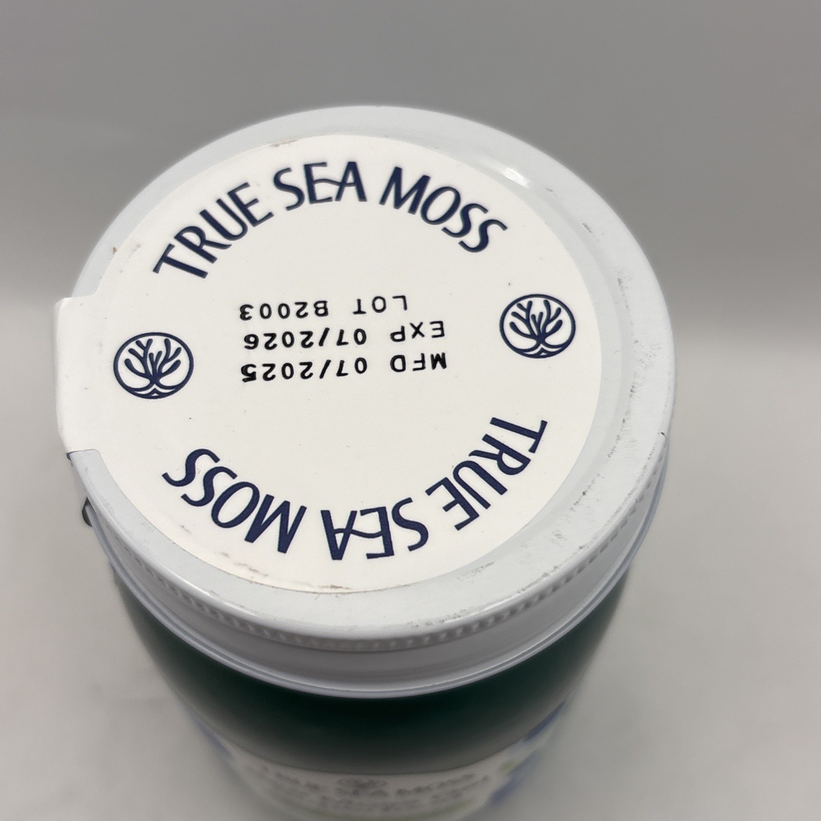 2X TrueSeaMoss Sea Moss Gel with Blue Spirulina – 2 Pack – USA Made Immunity Gut