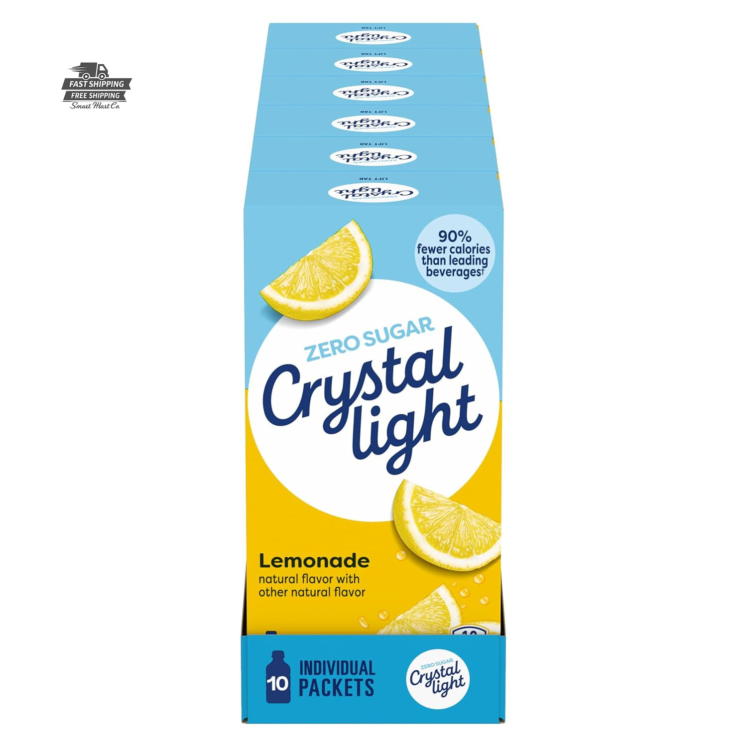 Crystal Light Lemonade Drink Mix Zero Sugar 120 Packets