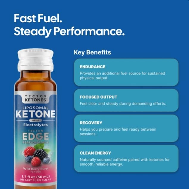 Tecton Ketones Electrolytes Performance Berry 8ct
