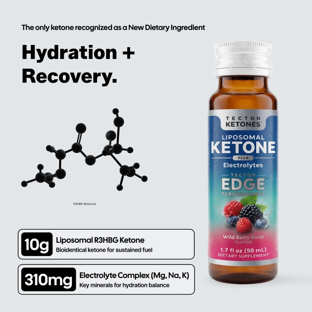 Tecton Ketones Electrolytes Performance Berry 8ct