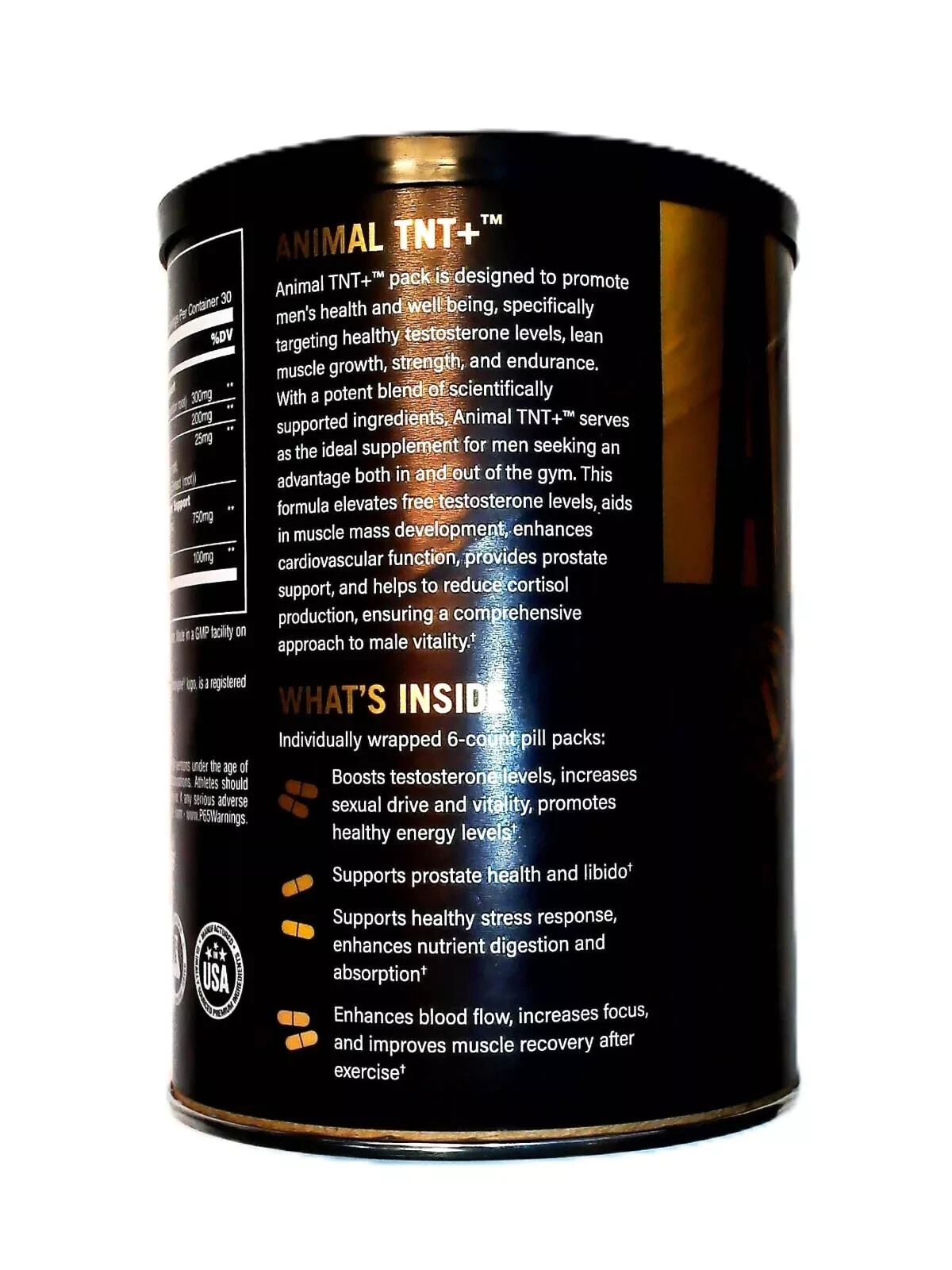 Universal Nutrition Animal TNT+ Men’s Performance Booster, 30 Packs