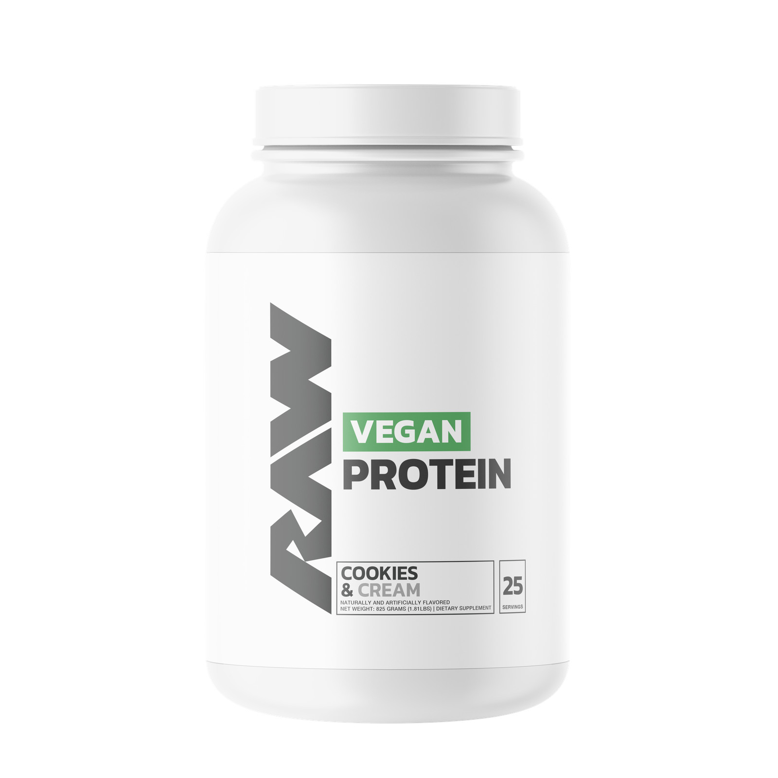 Vegan Protein – Cookies & Cream (25 Servings)