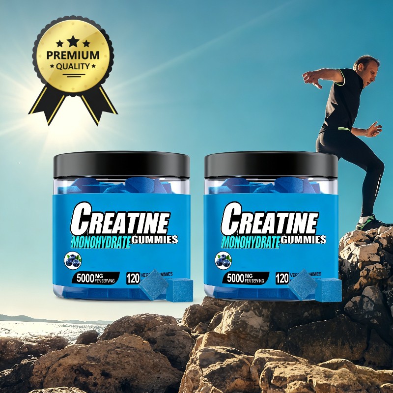 3/2/1 Set 5-HT Creatine Gummies, Fruit Flavor, Quick Relax