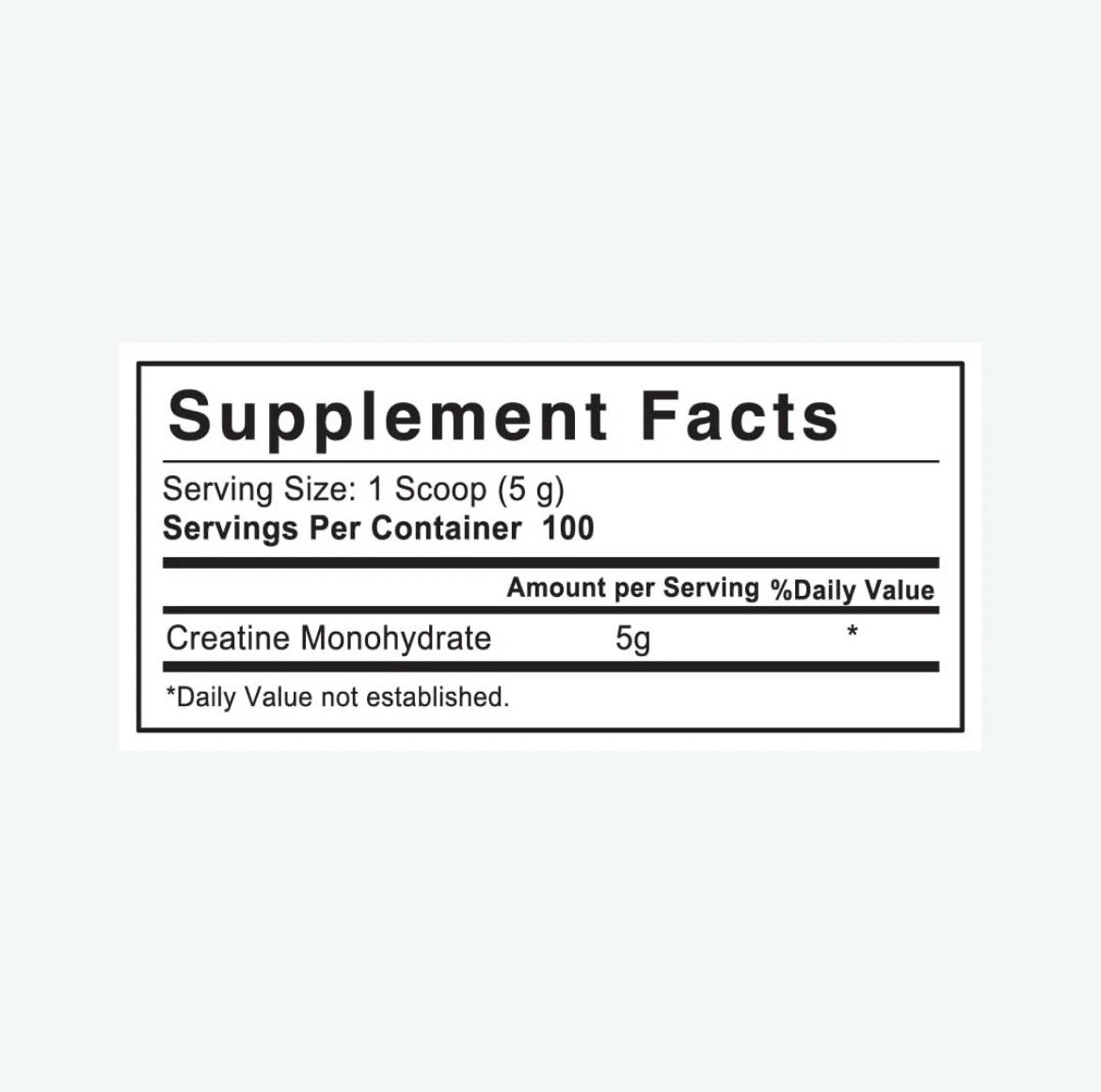 1.1 lb (500g) MICRONIZED CREATINE MONOHYDRATE Exp 5/26