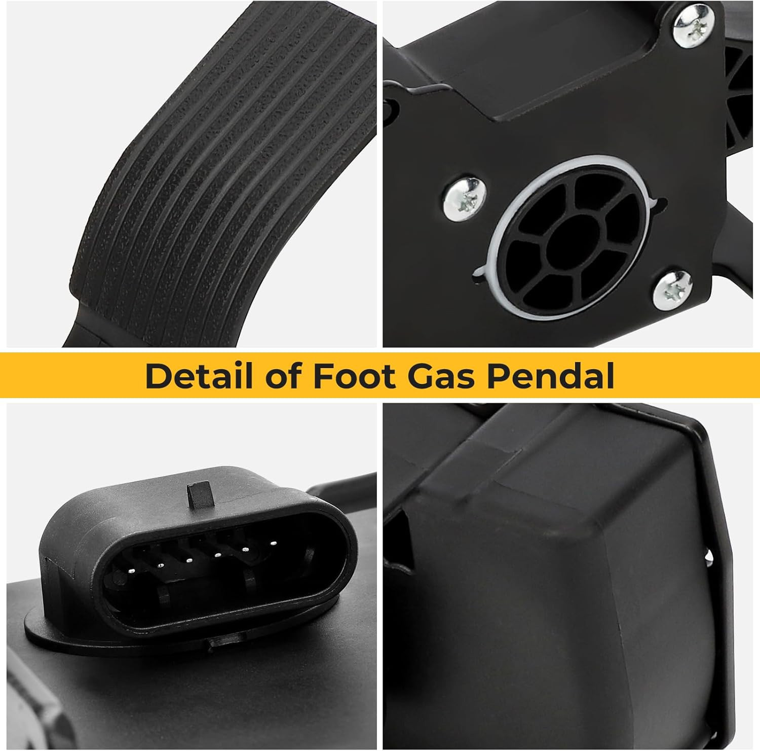 4014989 Throttle Pedal Foot Gas Pedal for Polaris Ranger 500 570 900 1000 ETX EV