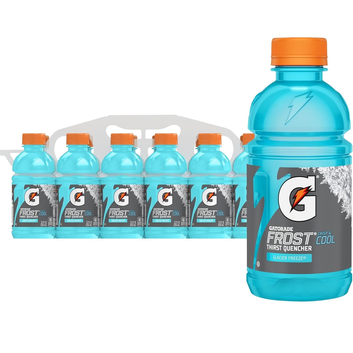 Stay Hydrated with Thirst Quencher Frost Glacier Freeze – 12 Bottles of 12 Fl Oz