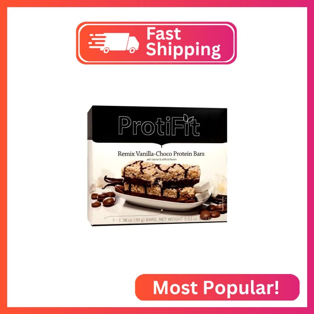 PROTIFIT – Low Calorie Snack Bar for Healthy Diets, High Protein, 15g Protein, L