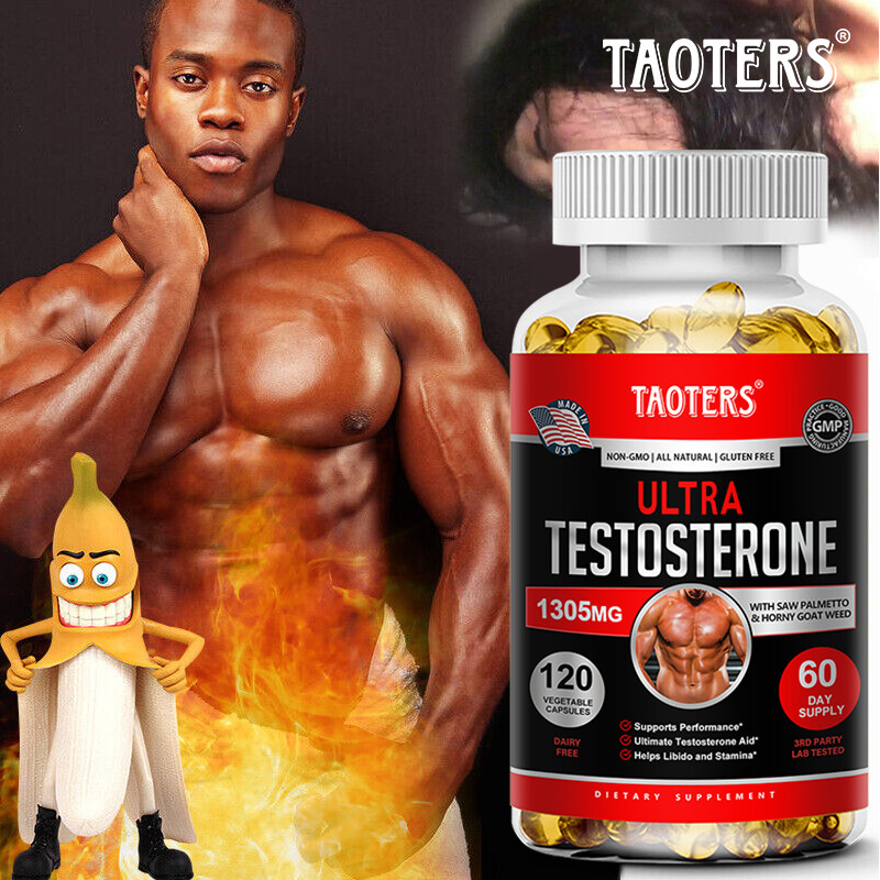 Ultimate Testosterone Aid for Men. Increase Sex Drive Power Testosteron-30 To120