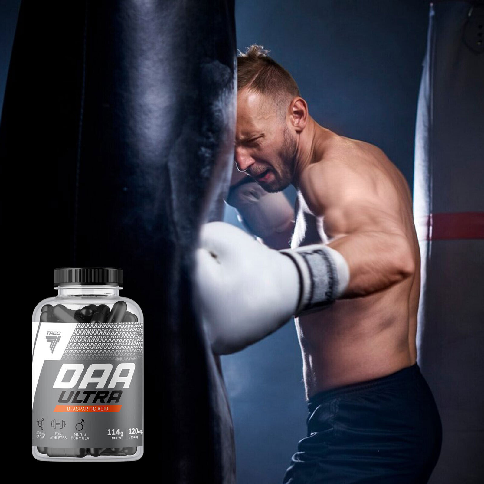 DAA ULTRA Pills D-Aspartic Acid Testosterone Booster Dietary Supplement Anabolic