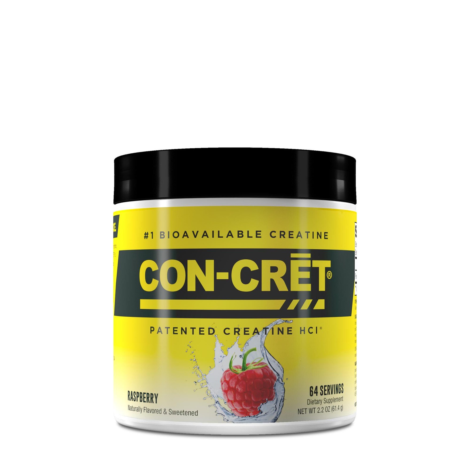 Patented Creatine HCl® Powder – Raspberry (64 Servings)