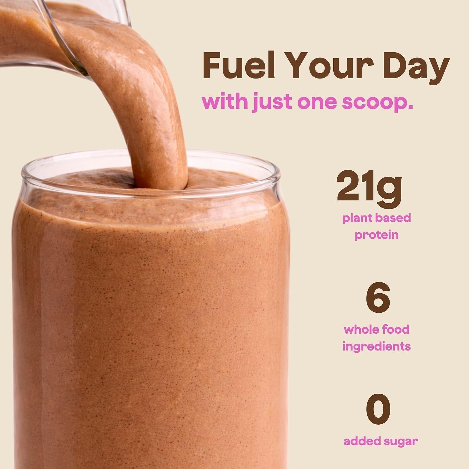 The Bomb Co. Bomb Plant, Protein Powder with 21g Protein Zero Sugar Chocolate..