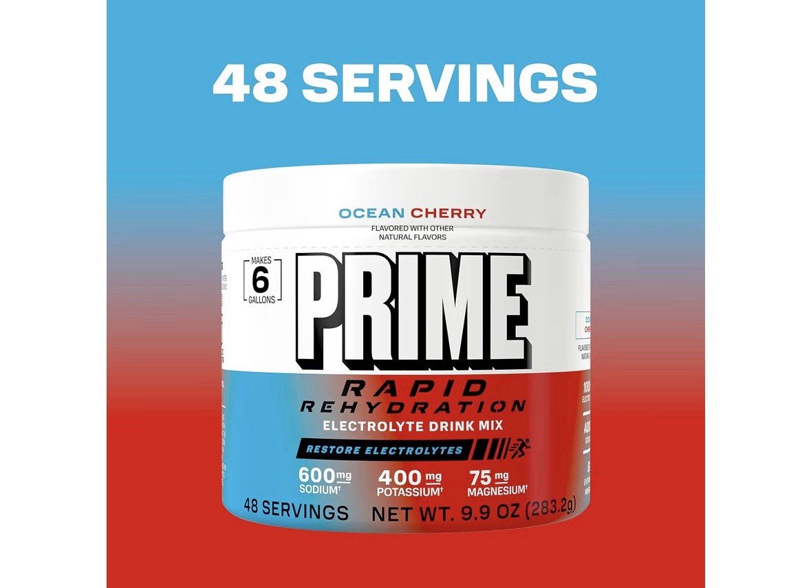 Prime Rapid Hydration Electrolyte Powder – Sugar Free Hydration Drink Mix