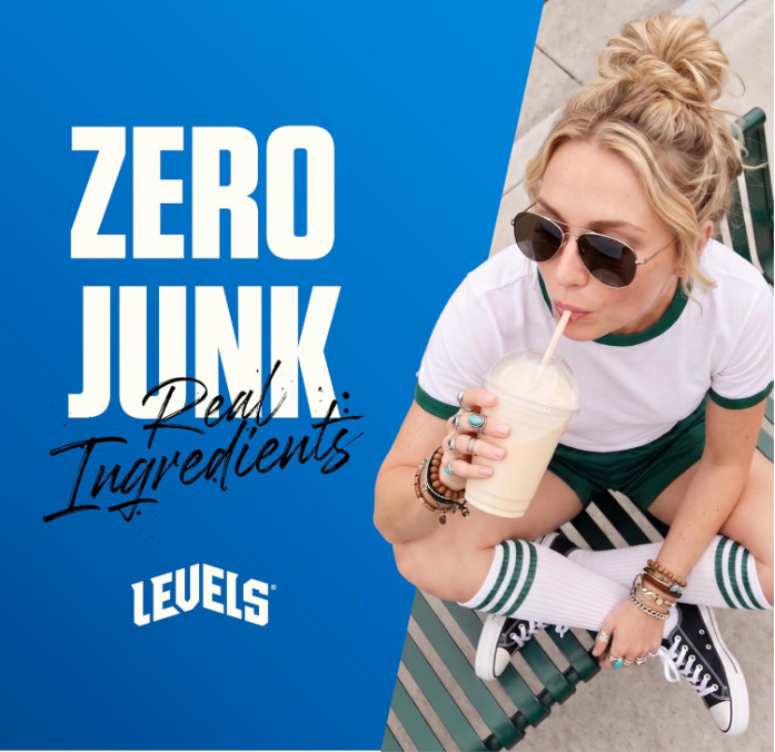 Levels Grass-Fed Whey Protein Powder, Unflavored, 2 lb, 25g Protein