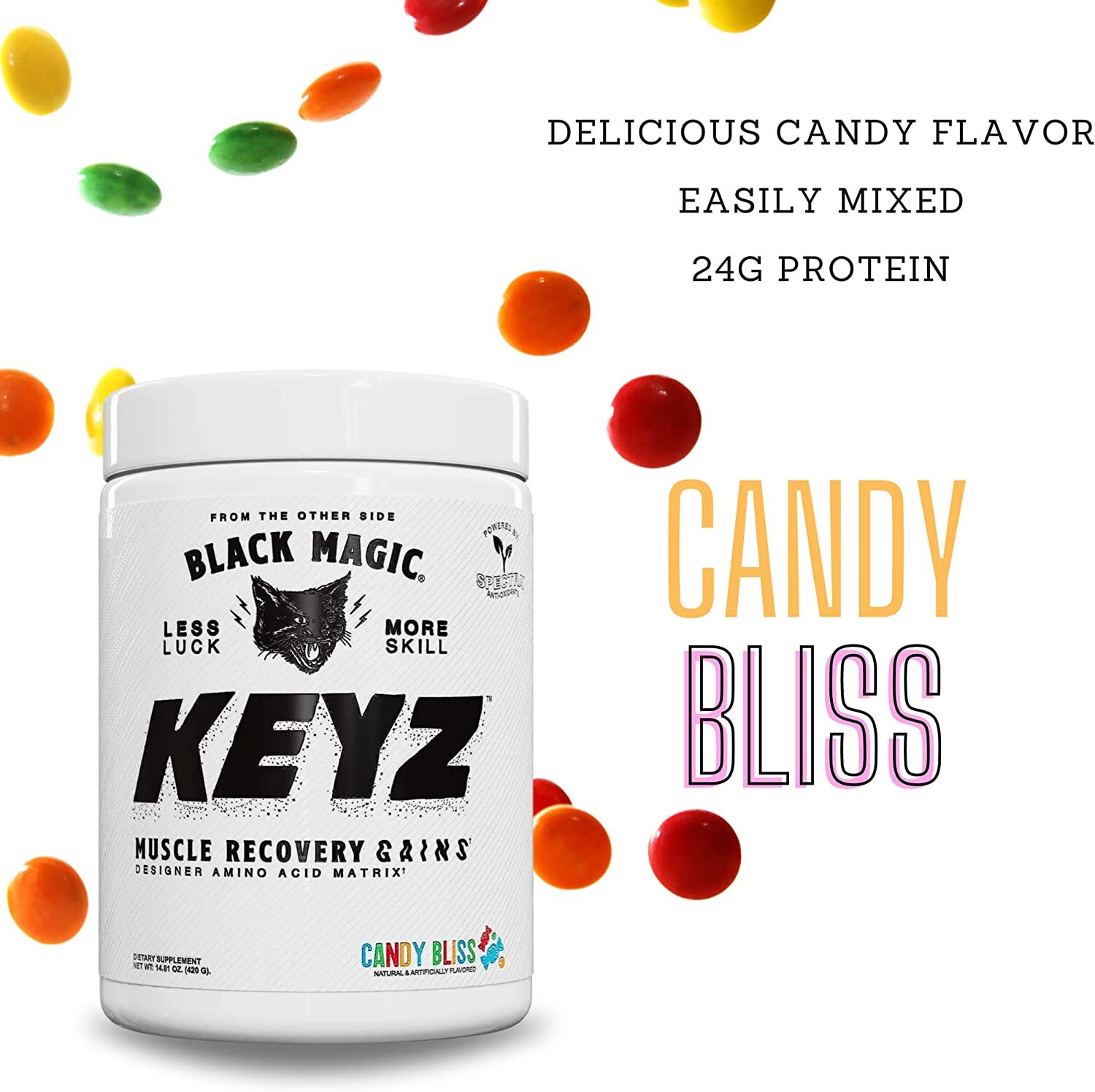 Black Magic Supply Keyz BCAA EAA Amino Acid Blend Recovery Hydration 30 Servings