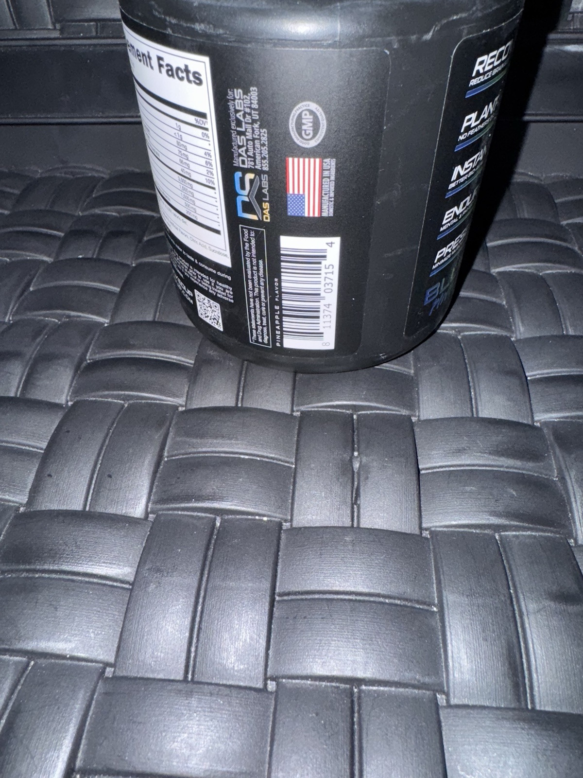 Bucked Up – Original BCAA 2:1:1 Blue Pineapple NEW SEALED