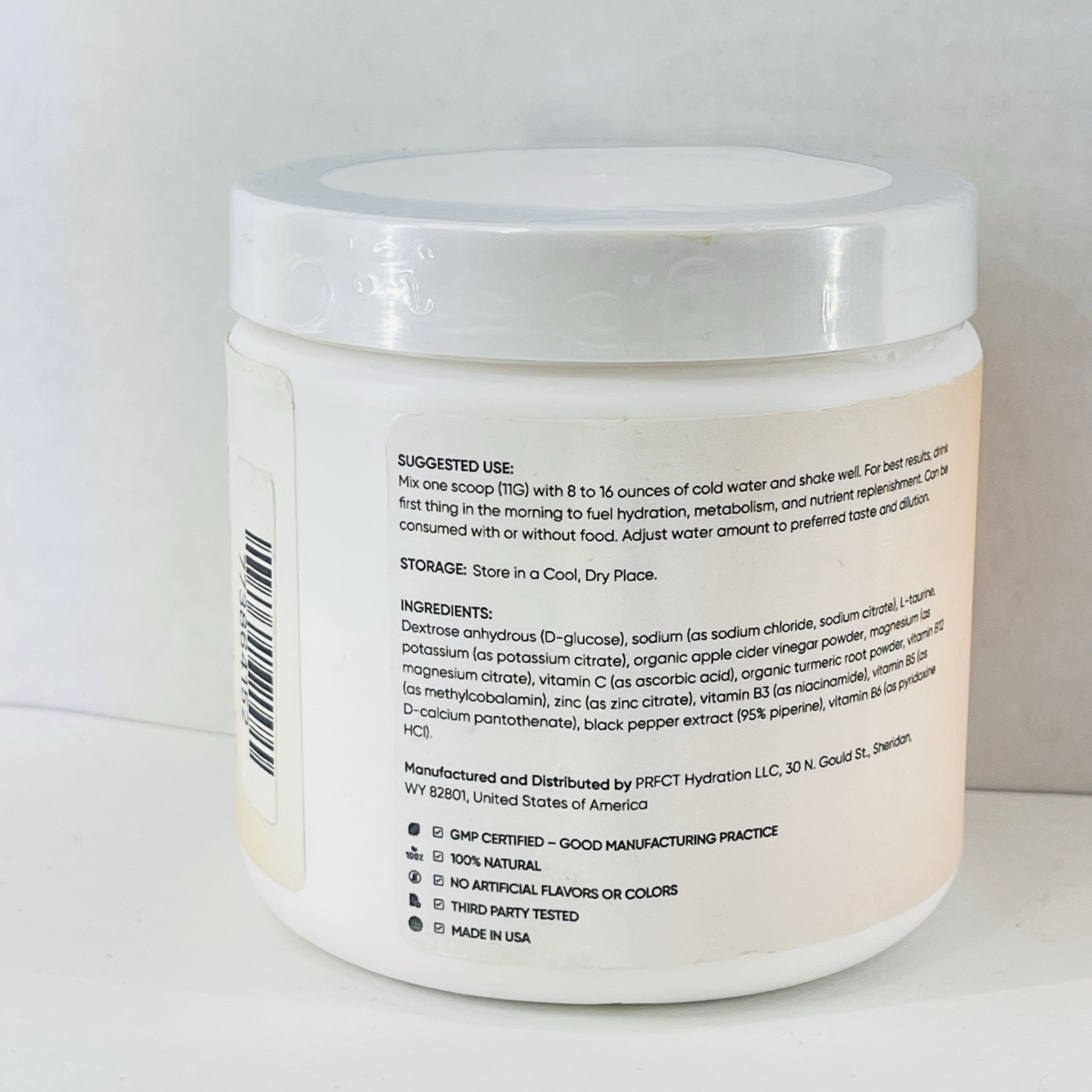 PACKAGE WEAR READ PRFCT Morning Tangerine Pulse Electrolyte Powder 30 Servings