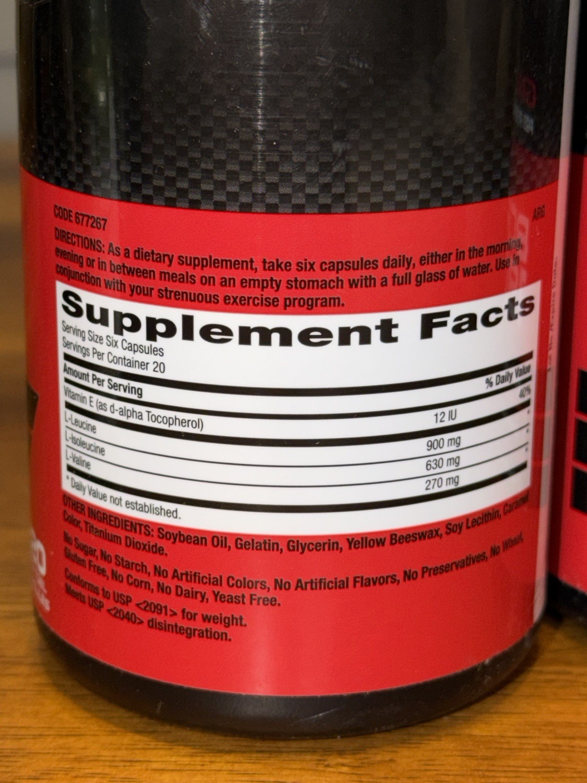 GNC – PRO PERFORMANCE BCAA – 1800mg Amino – 240 Capsules – 40 Serv – Exp: 11/26