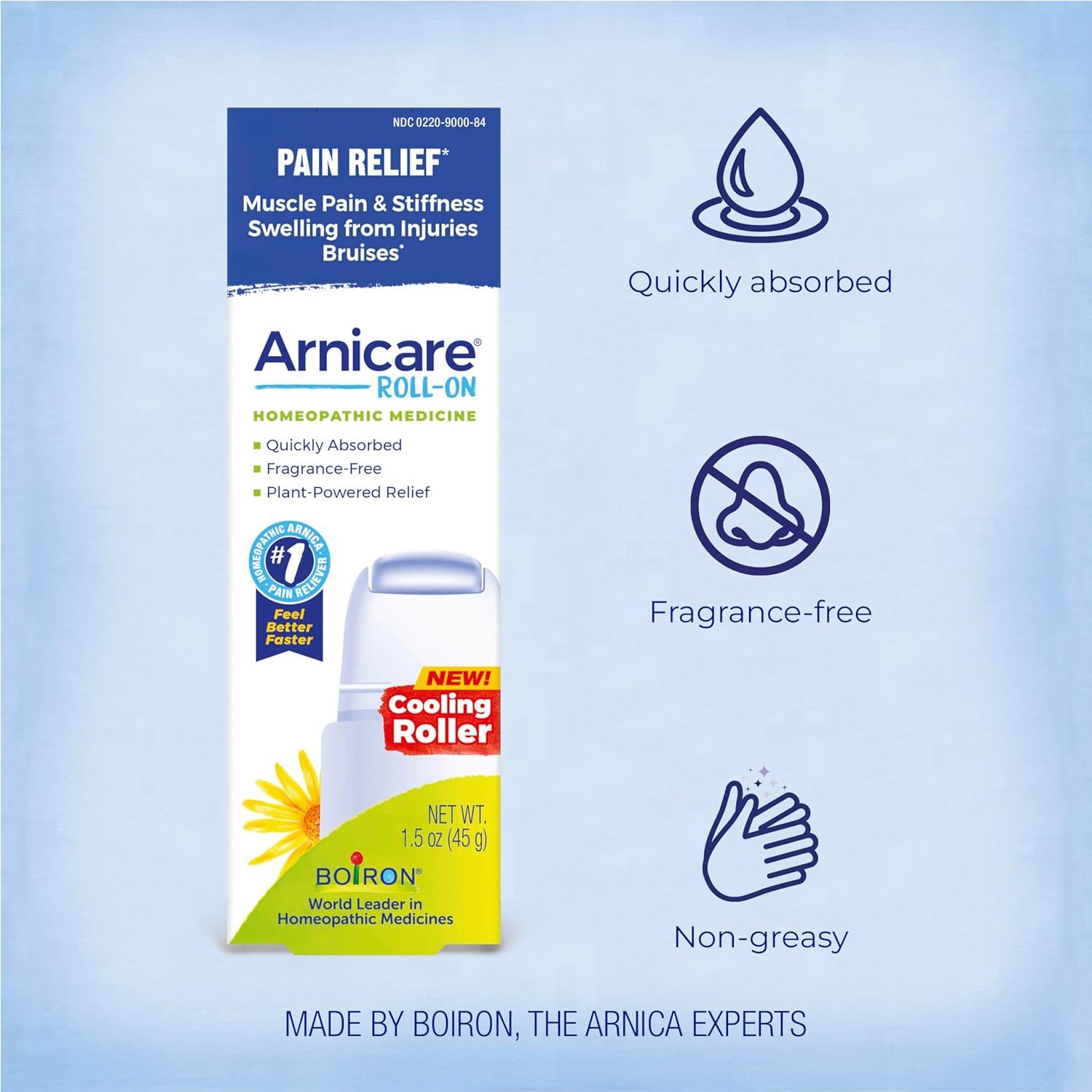 Boiron, Arnicare Roll-On for Relief, 1.5 Ounces