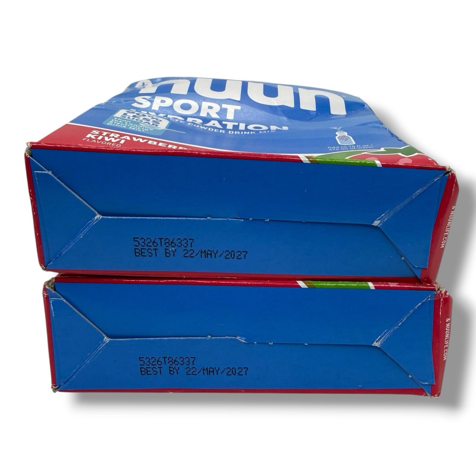 Nuun Sport Electrolyte Powder Strawberry Kiwi 32 Pack EXP 5/27 READ Damaged
