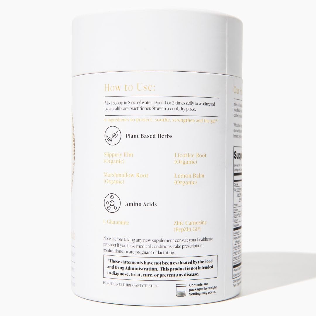 Daily Gut Health Kit – 6-in-1 All Natural Supplement, Bloat & Gas Aid, GI Lin…