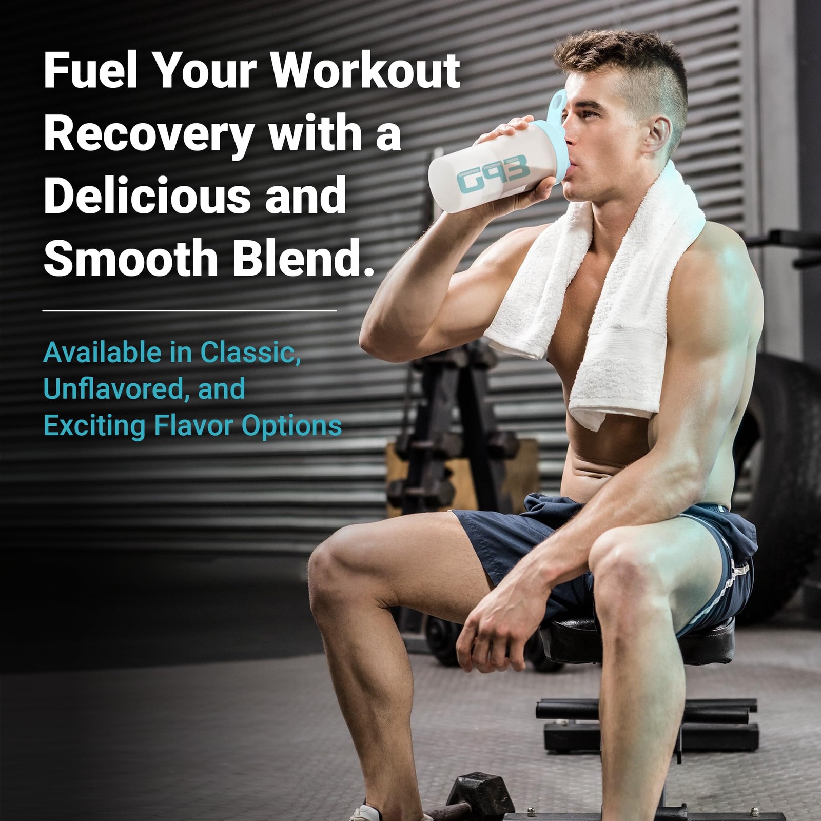 GENEPRO 3rd Gen Unflavored Protein Powder Gluten Free 30 Serv