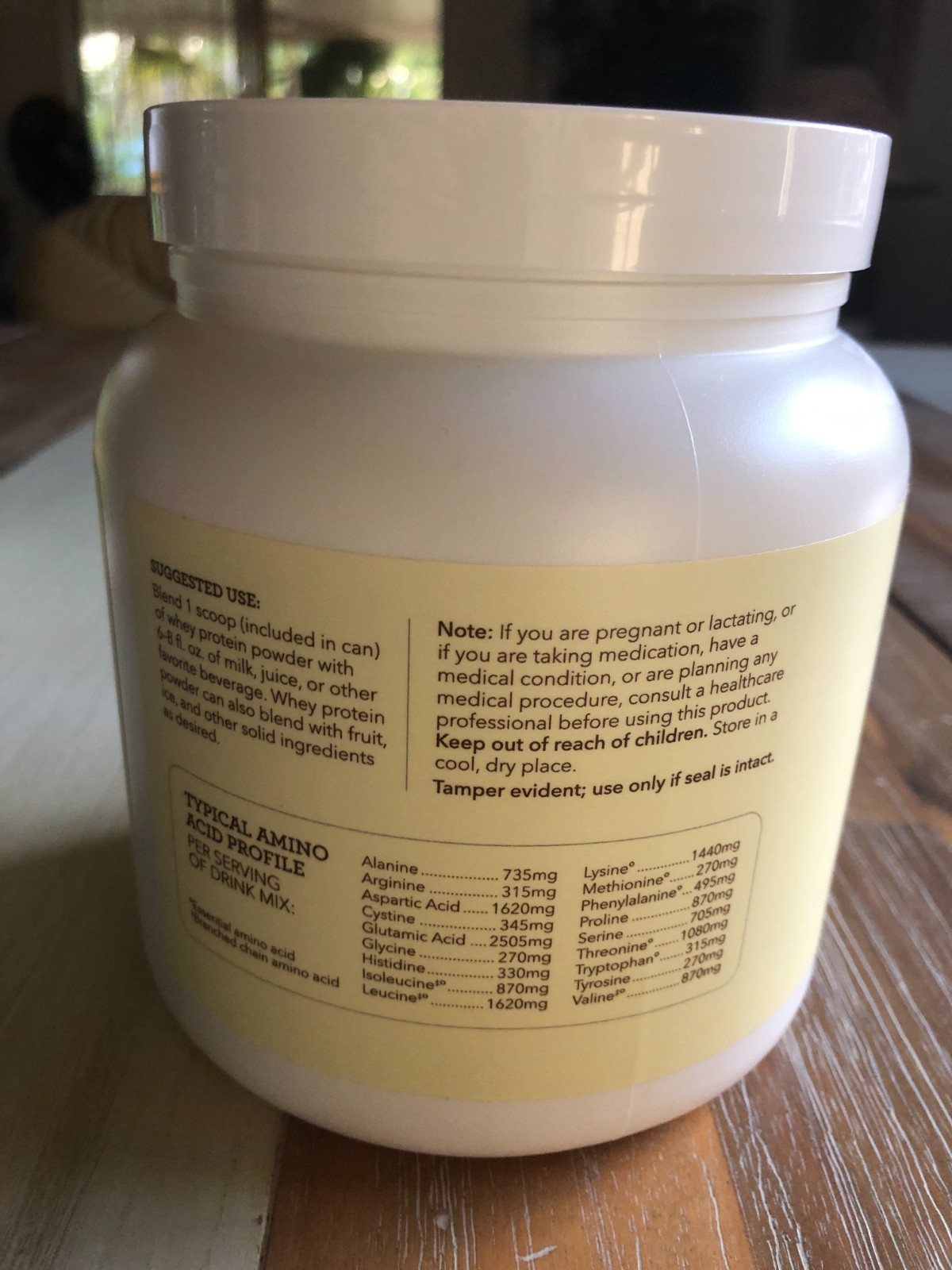GreenWise Whey Protein Powder Vanilla Gluten Free 11.7 oz 15 g Protein Exp 11/27