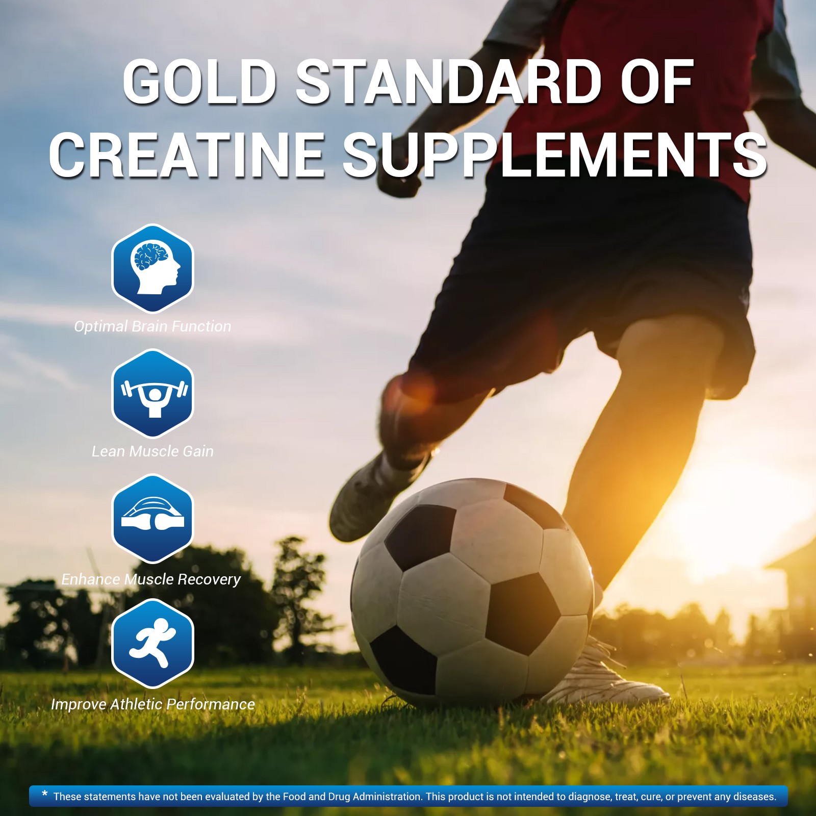 2X Pure Creatine Monohydrate – 2.2 lbs 200 Servings 5g Each Micronized Powder