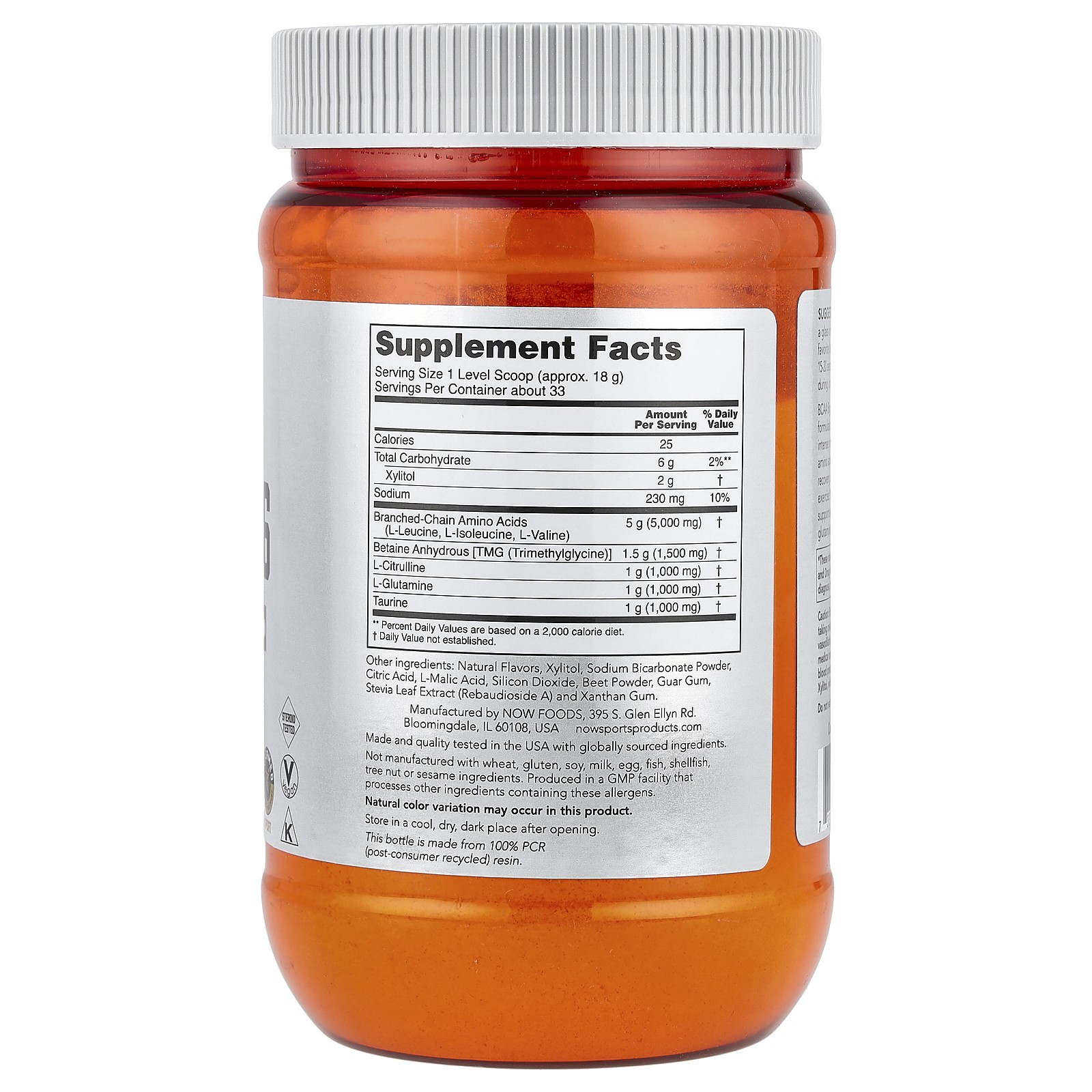 Sports, BCAA Big 6, Watermelon, 21.16 oz (600 g)