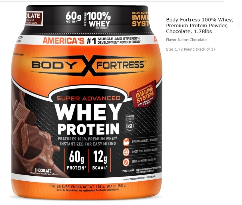 Polvo De Proteina De Suero Para Aumentar Masa Muscular- Proteinas Naturales