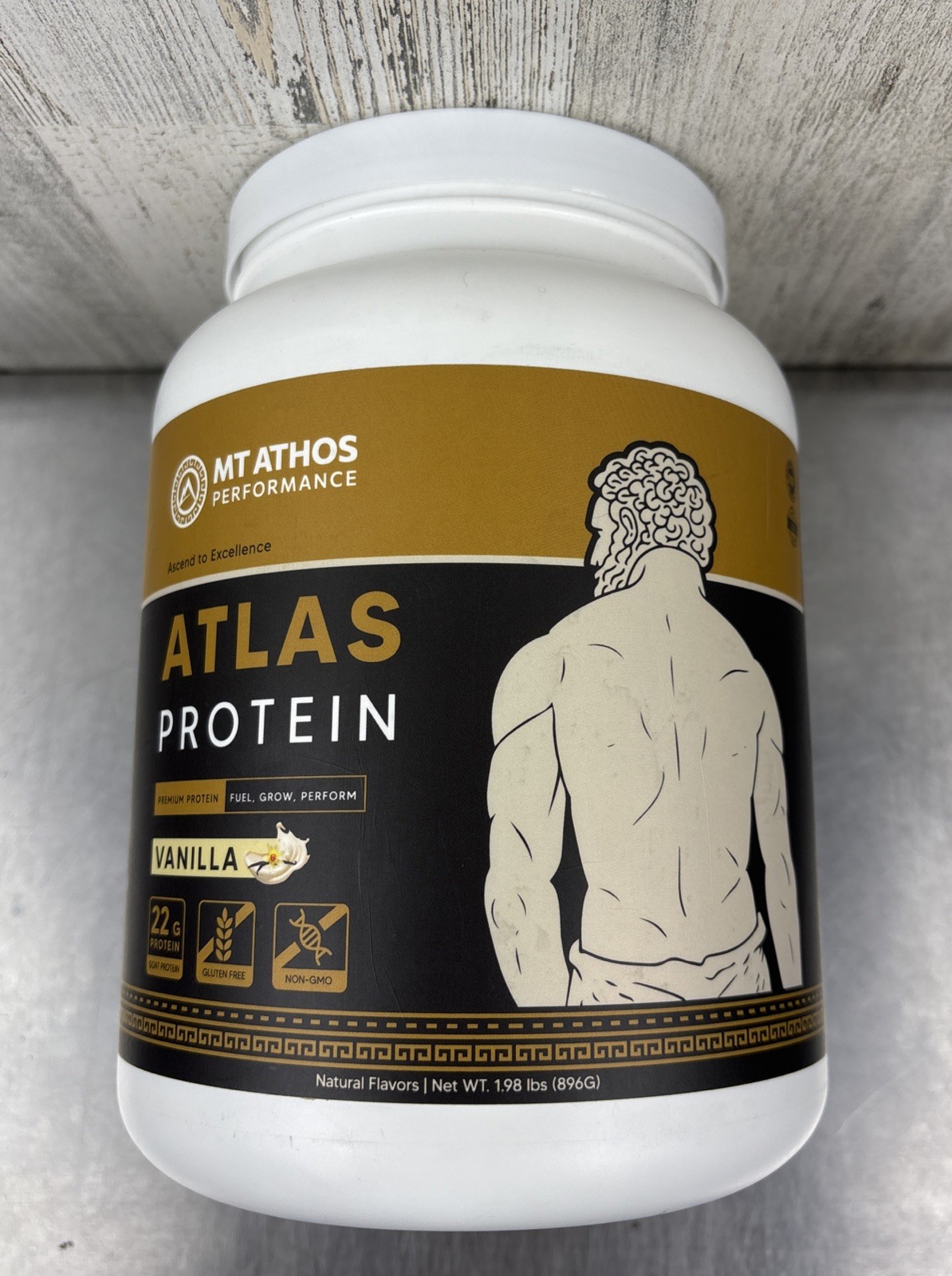 Atlas Vanilla Protein Powder | Goat Milk Whey with Casein Protein