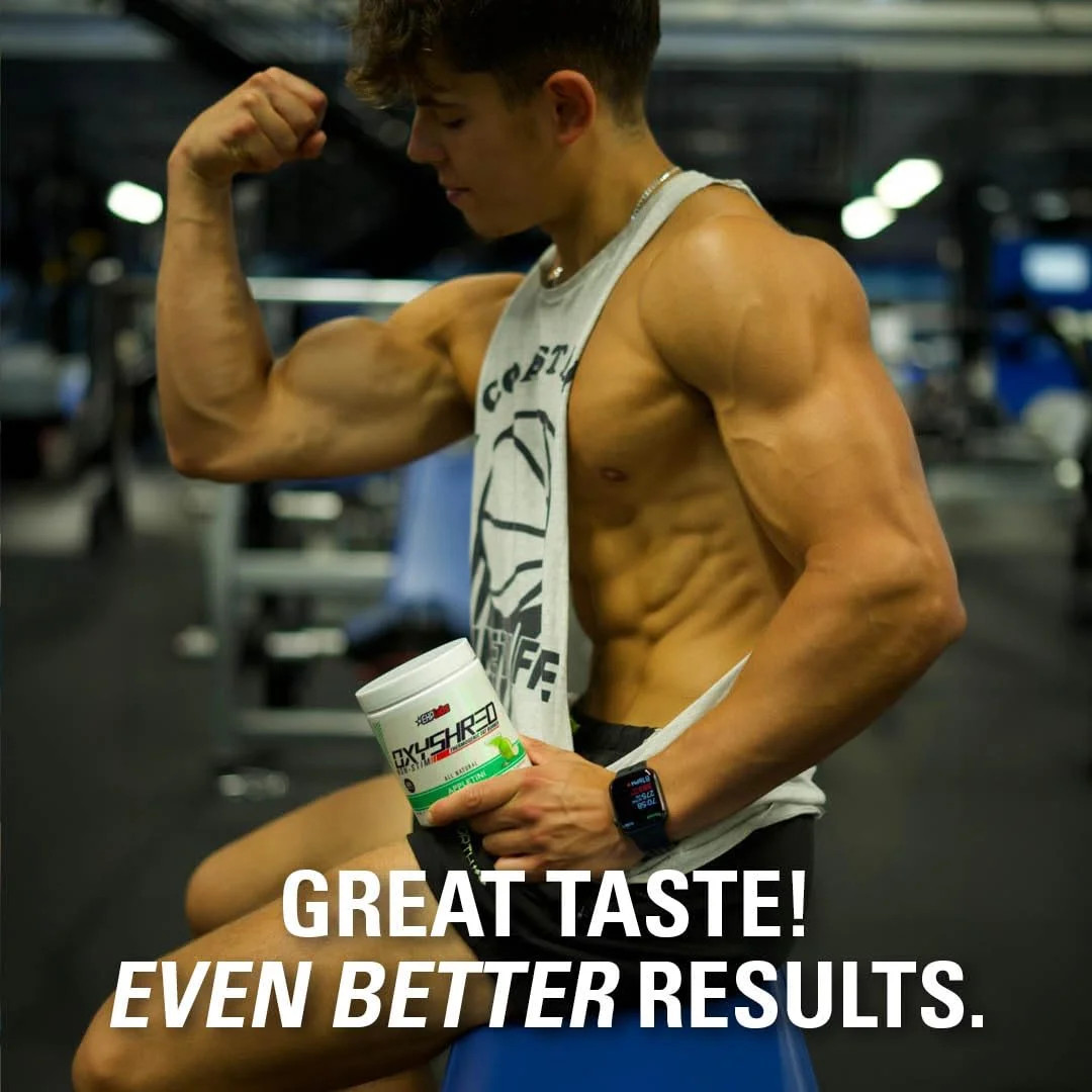 Oxyshred Non Stimulant Pre Workout Powder – Stim Free, Caffeine Free Preworkout
