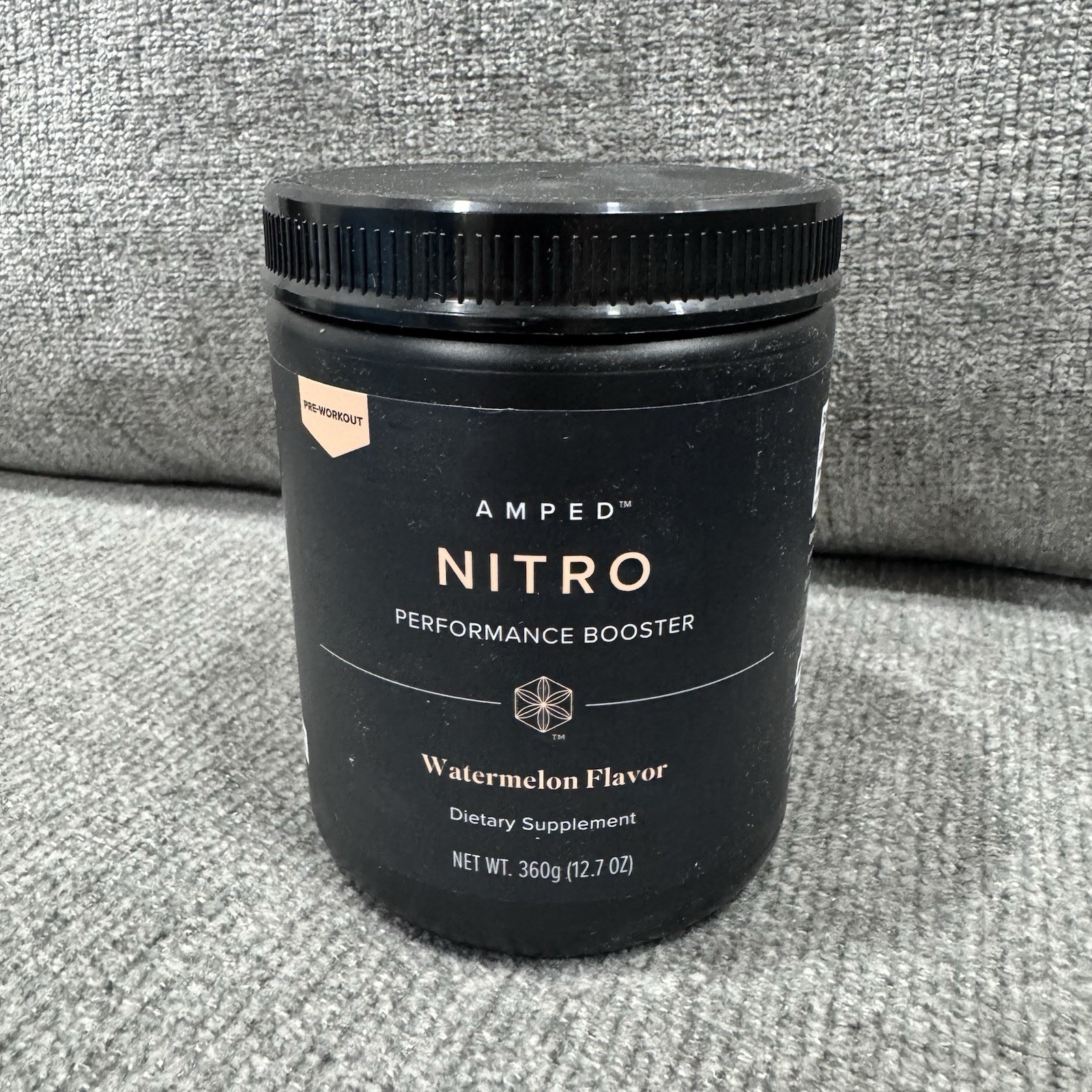 Isagenix Amped Nitro Performance Booster Watermelon Flavor 12.7oz Free Shipping