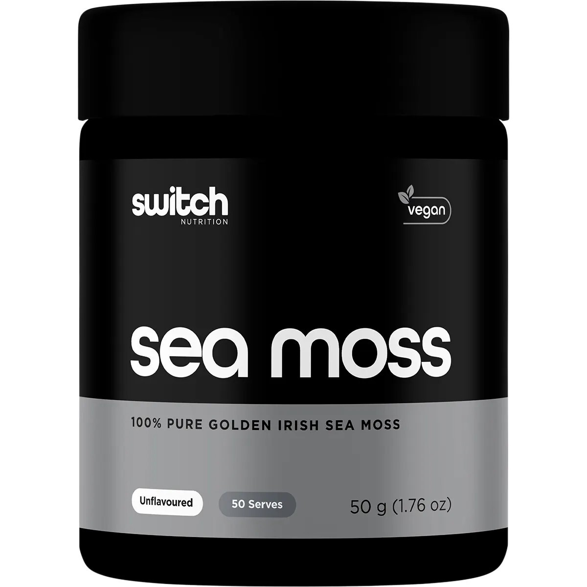 New Switch Nutrition Sea Moss 50g 100% Pure Golden Irish Sea Moss