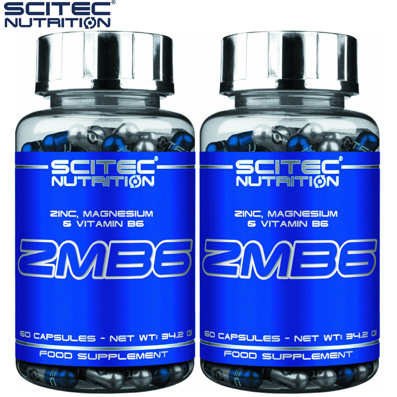 ZMB6 60-180 Capsules Testosterone Booster Sleep Aid Muscle Growth Anabolic ZMA