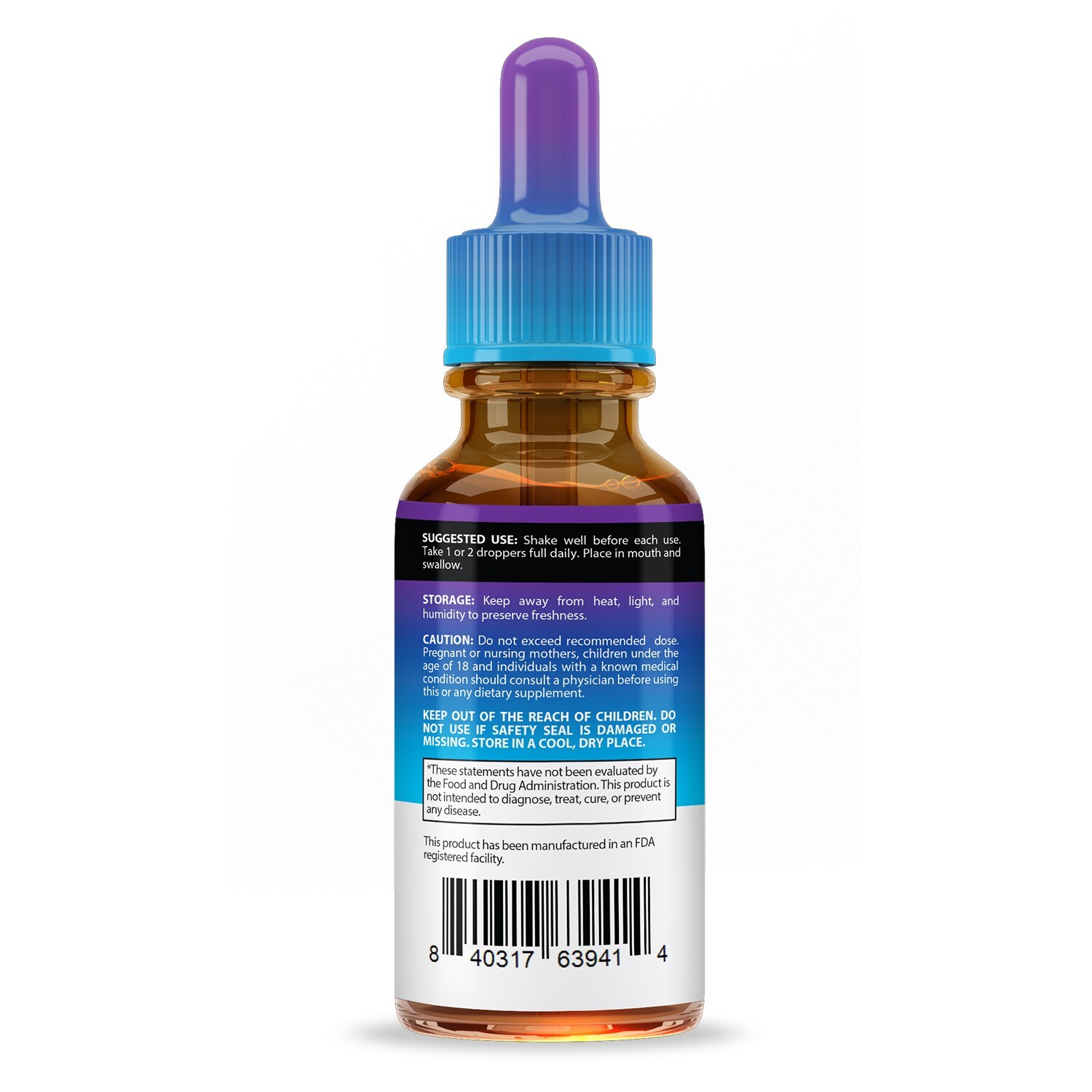 Gut Drops Extreme 200MG Healthy Gut Support 20-in-1 Proprietary Blend 5 Pack