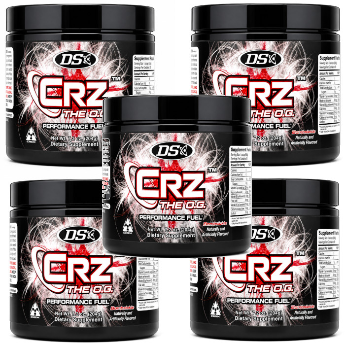 Driven Sports CRZ The O.G. Berry Lemonade 7.2 oz Each (Pack of 5)
