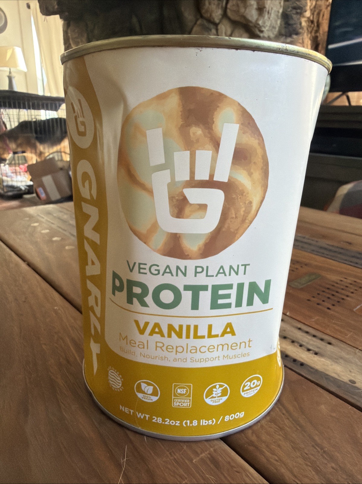 Gnarly Vanilla Protein Powder – NSF Sport Certified – Vegan Plant Protein 9/27