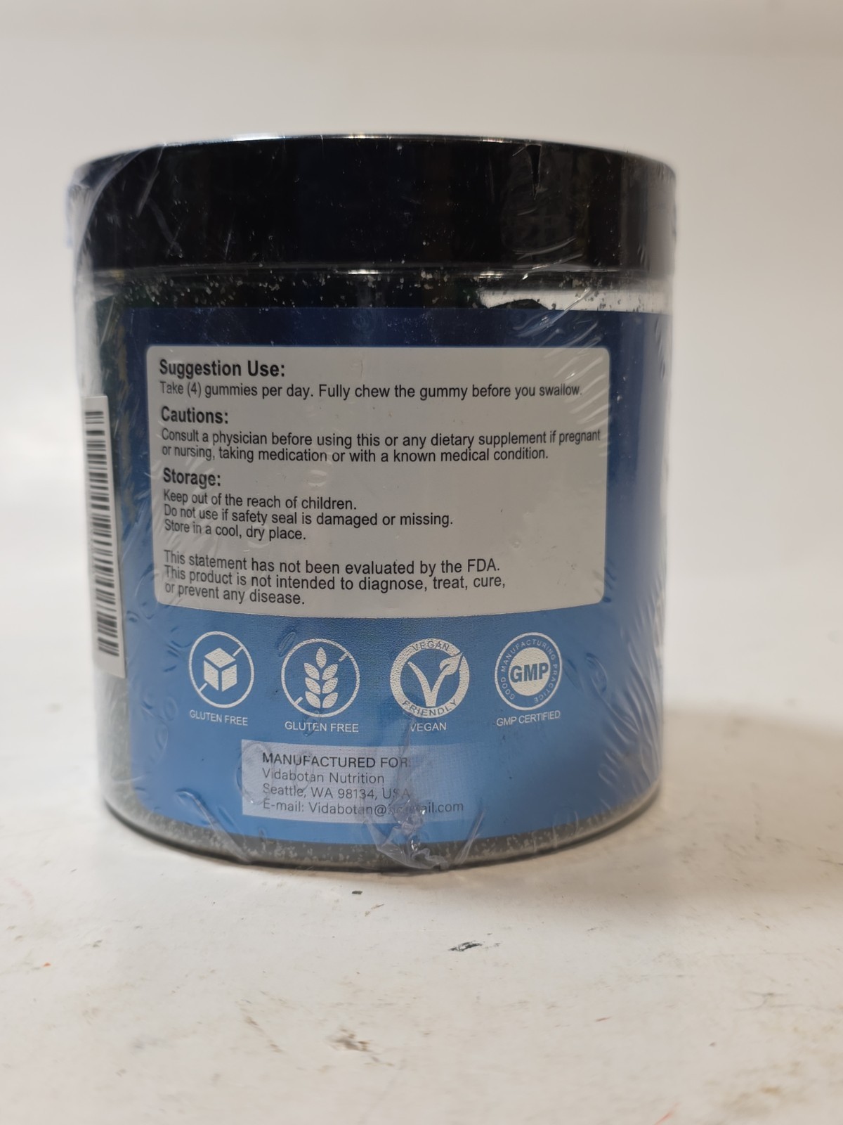 Vidabotan Creatine Monohydrate Gummies 5000mg 120 Veggie Gummies Exp 02/2027