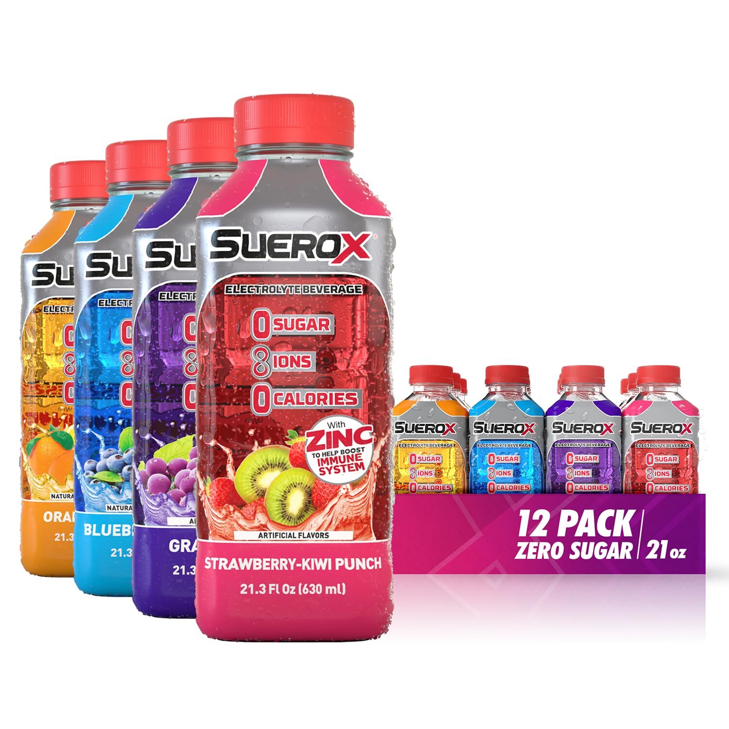 Zero Sugar Electrolyte Drink For Hydration And Recovery, Unique Blend Of