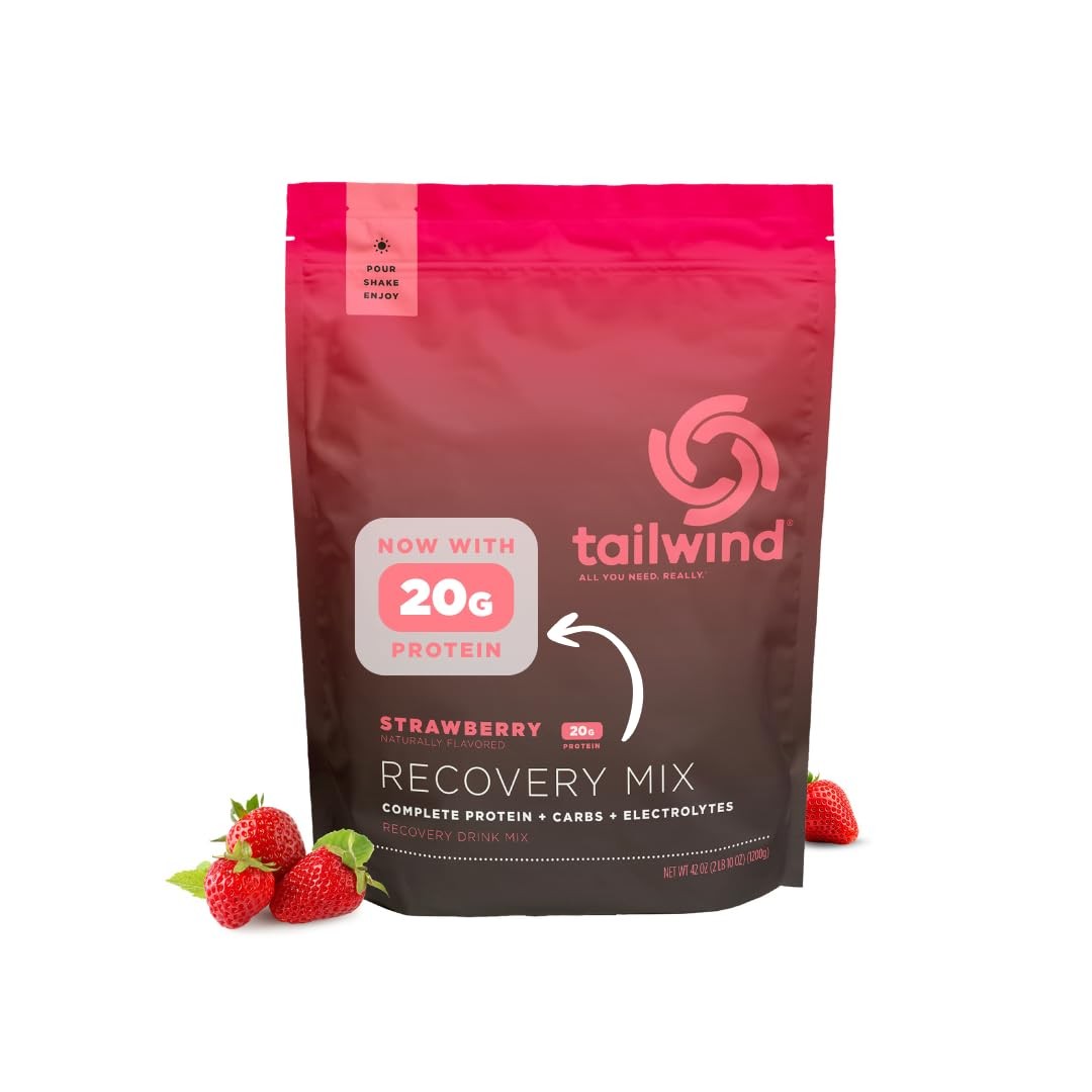 Tailwind Nutrition Recovery Mix 20 Grams Complete Protein Carbohydrates and E…