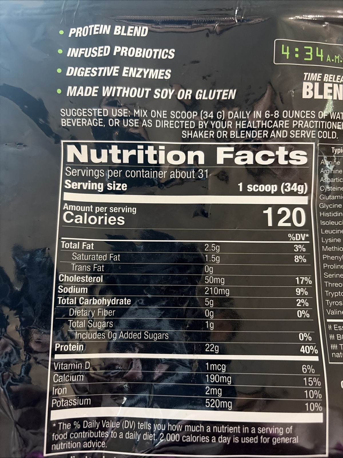 Jocko Protein Powder 2.3lb/1054g-Mint Chocolate