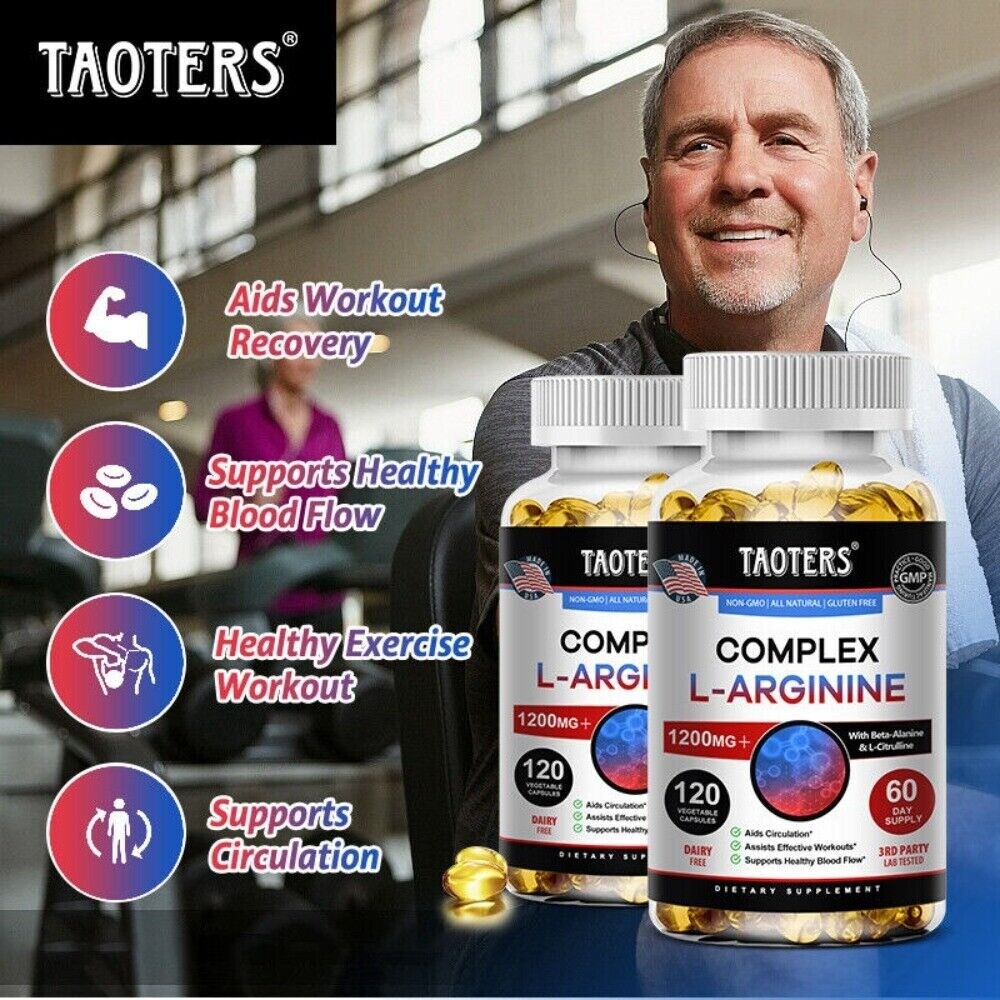 Nitric Oxide Complex – Amino Acids Support Heart, Circulatory and Immune Health