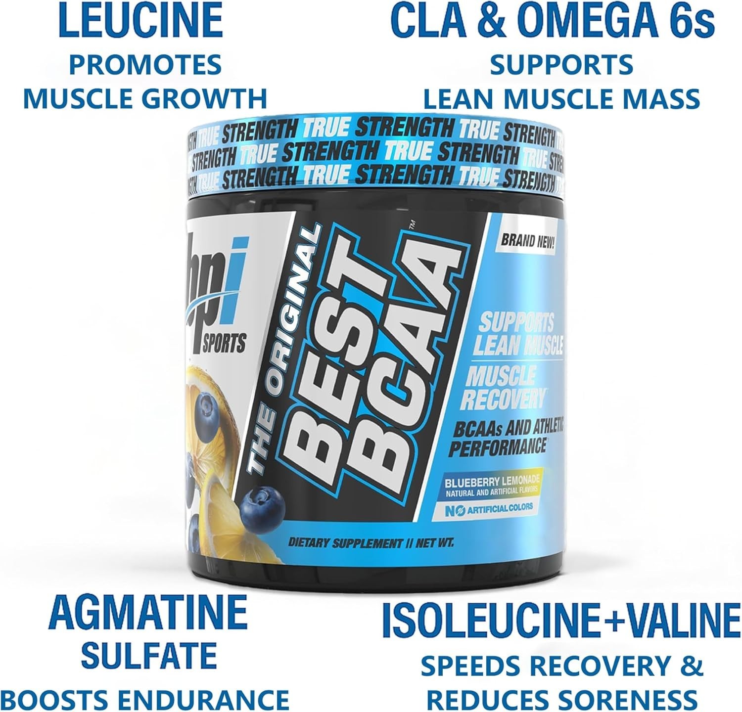 BPI Sports, Best BCAA, Blueberry Lemonade, 30 Servings