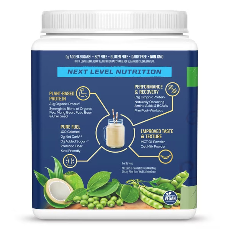 US Organic Warrior Blend Performance Unflavored 427.42G Tub (14 Srv)
