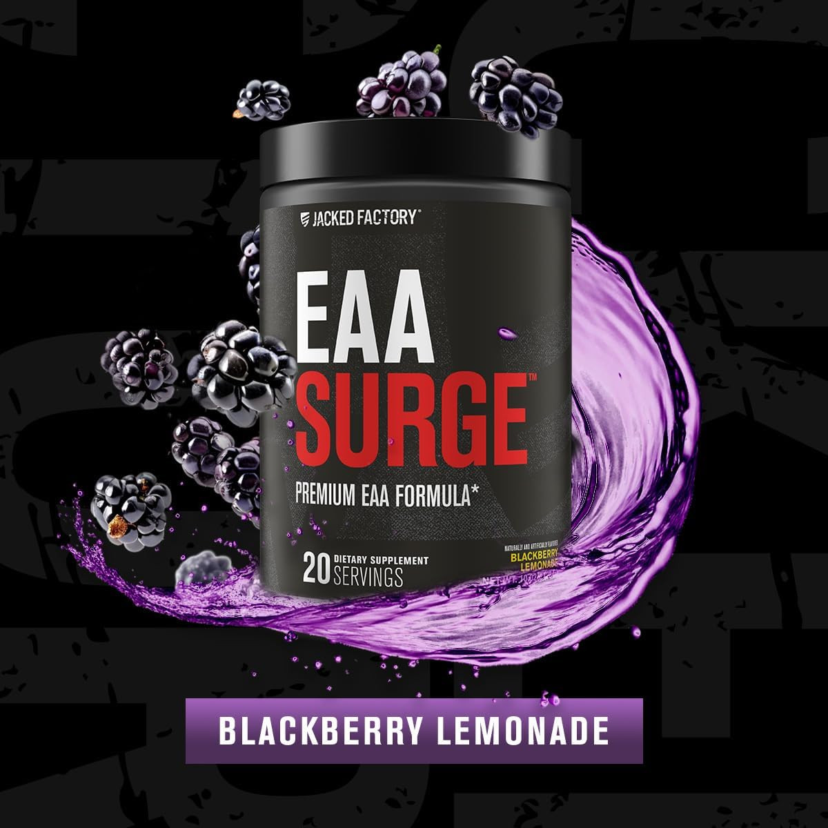 EAA Surge Essential Amino Acids Powder – EAAS & BCAA Intra Workout Supplement W