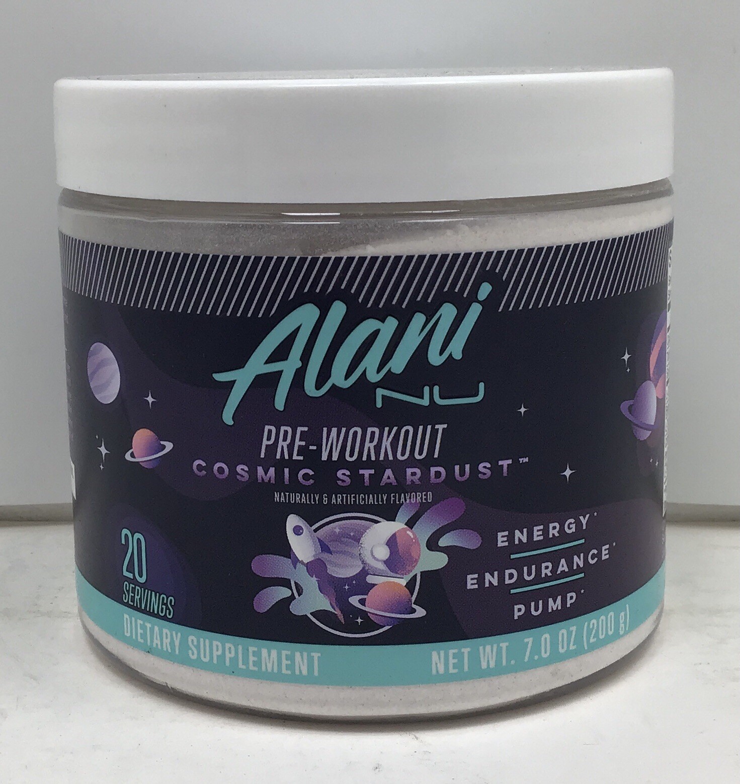 2X ALANI NU PRE-WORKOUT COSMIC STARDUST 20 SERVINGS EACH EXP 02/2027+ SEALED