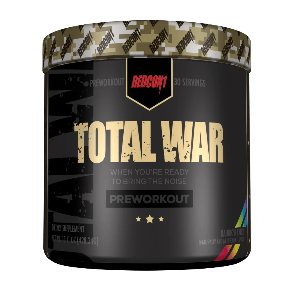 REDCON1 Total War Preworkout Suplement Rainbow Candy 441 g