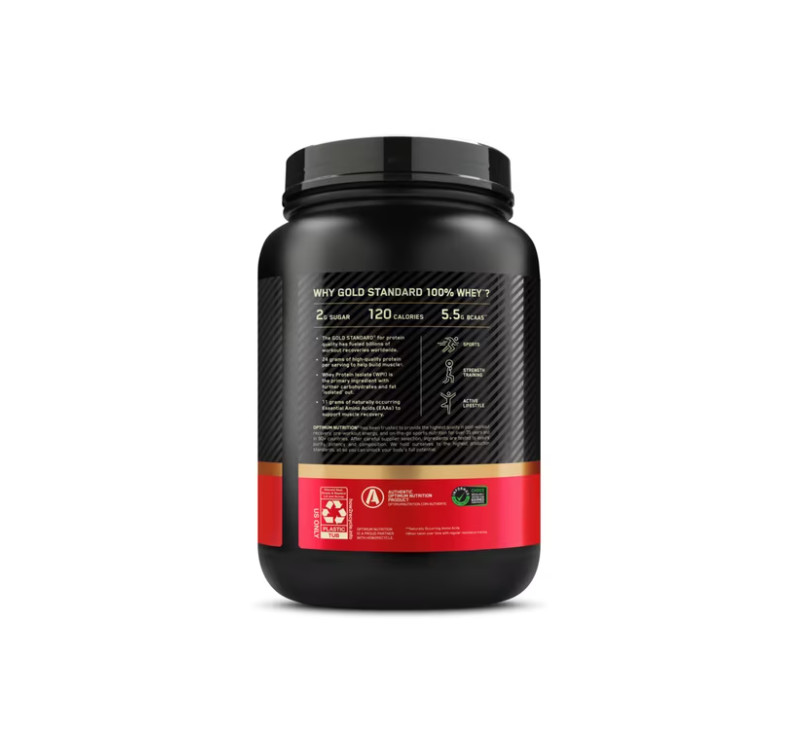 Optimum Nutrition Gold Standard Whey Protein Cinnamon Roll 1.5lb 22 Servings
