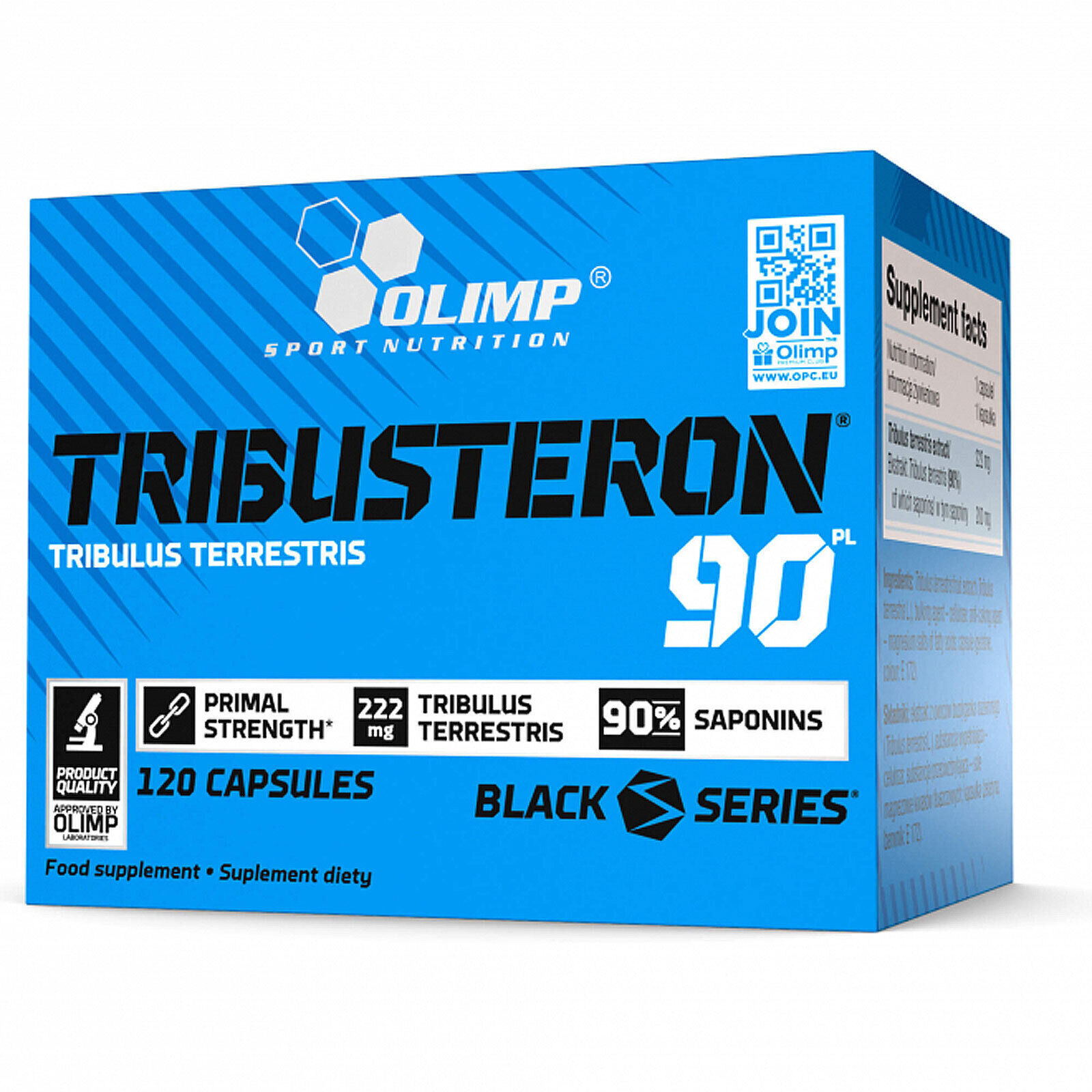 TRIBUSTERON 90 – TRIBULUS TERRESTRIS – 120-240 CAPS – Testosteron Booster–Libido