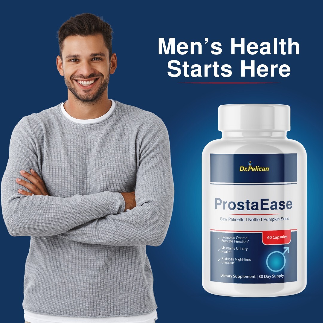 ProstaEase- Support Supplement for Men – Urinary & Bladder Health-1 Bottle